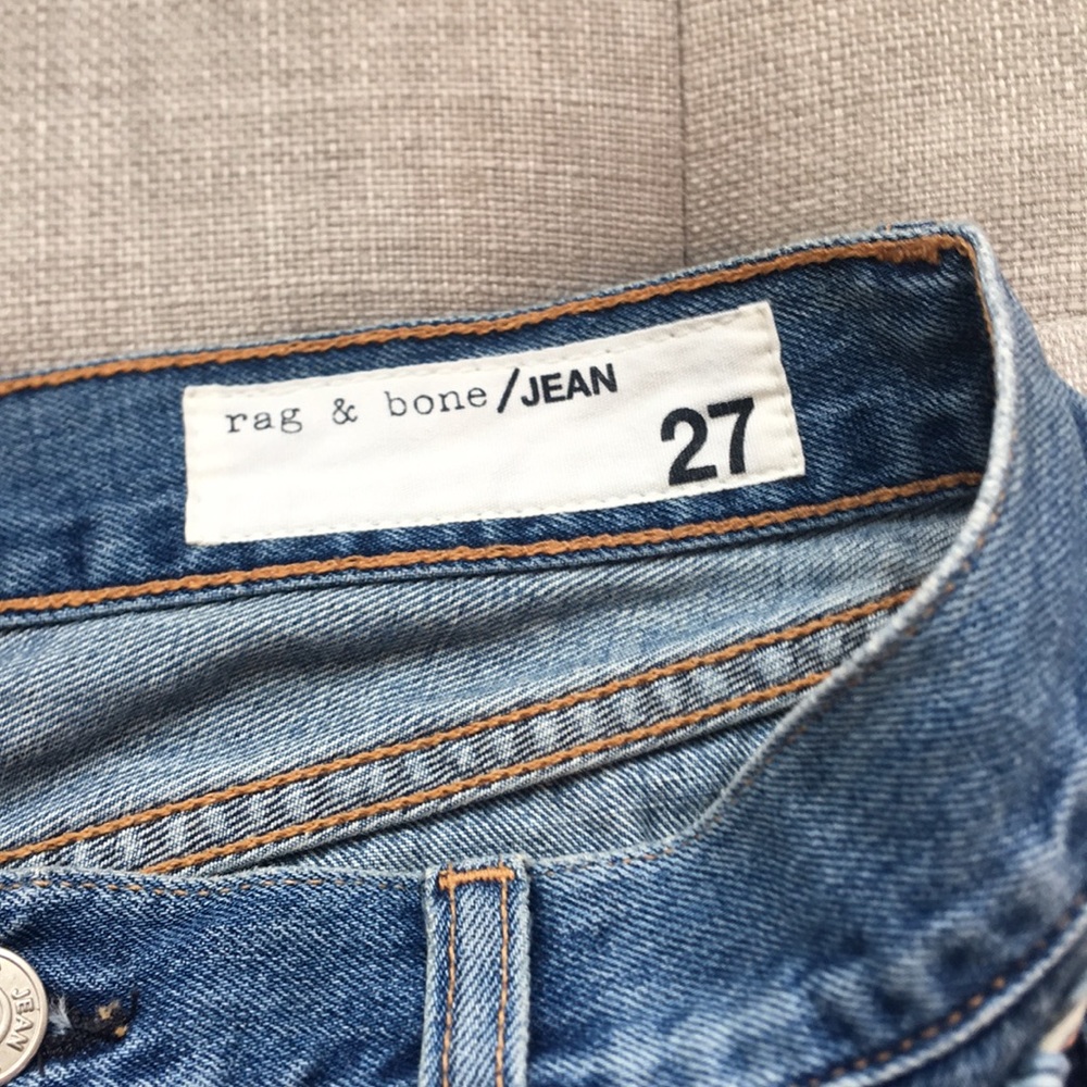 NWOT Rag & Bone Washed Denim Shorts - Picture 2 of 7